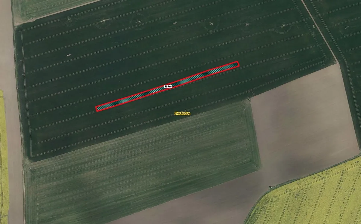 Prodej pole 4550 m²